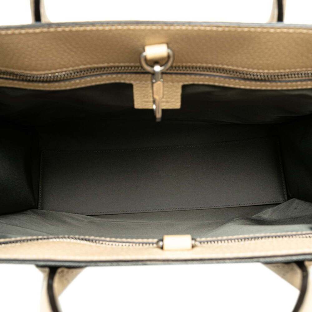 GUCCI Cream Leather Shoulder Bag - Picture 6 of 10